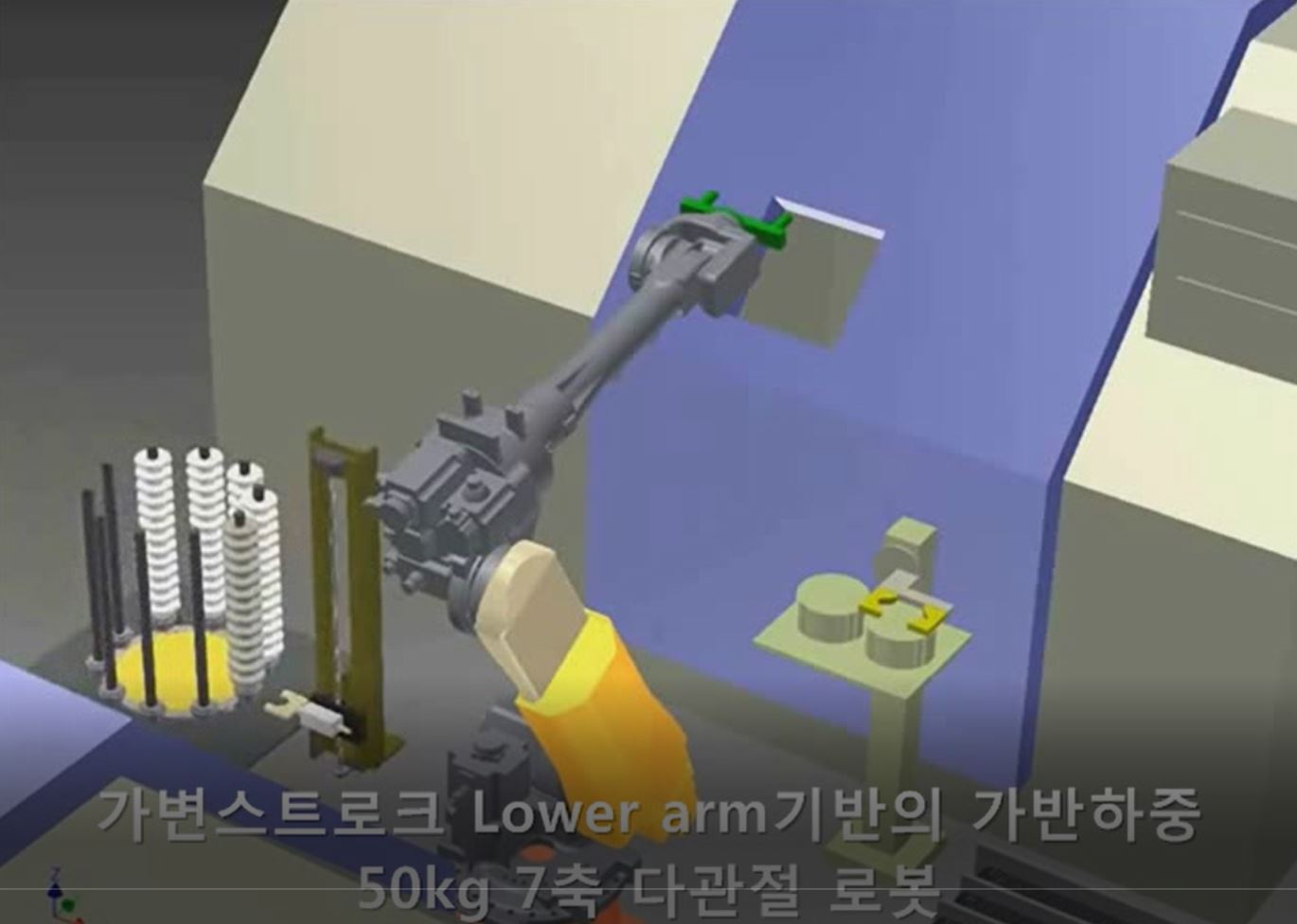7축 다관절로봇 응용